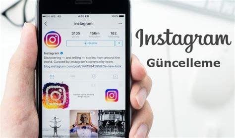 instagram hesabi guncelleme